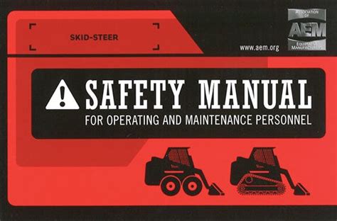 skid steer safety manual